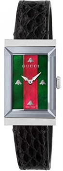 Gucci Floral Mother of Pearl Dial G Frame Watch YA147403