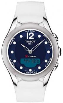 Tissot T-Touch Solar Blue Dial Ladies Watch T0752201704700