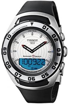 Tissot Men's 'Sailing-Touch' Silver Face Multi-Function Watch T056.420.27.031.00