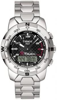 Tissot Men's T33788892 T-Touch Polished Titanium Watch