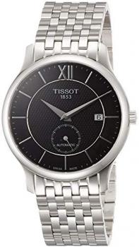 Tissot T063.428.11.058.00 Men's Watch Tradition Small Second Silver 40mm Stainless Steel