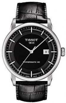 Tissot Men's T0864071605100 Luxury Analog Display Swiss Automatic Black Watch