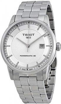 Tissot Luxury Automatic Silver Dial Mens Watch T0864071103100