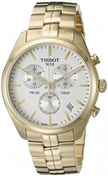 Tissot Men's T1014173303100 Analog Display Quartz Gold Watch
