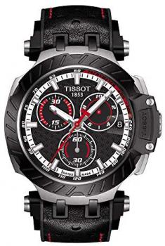 Tissot mens MotoGP Stainless Steel Sport Watch Black T1154172705101