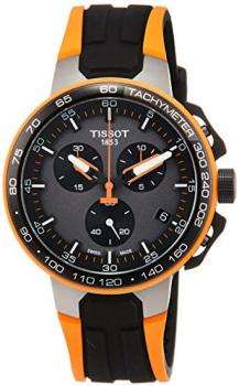 Tissot Men's T-Race Cycling - T1114173744104 Black/Orange One Size