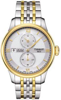 Tissot Le Locle Automatique Regulateur Silver Dial Two-tone Gold Bracelet Mens Watch T006.428.22.038.02