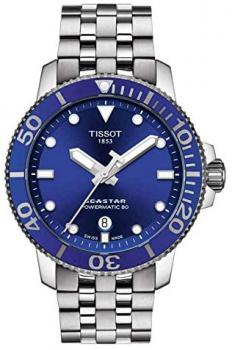 Tissot mens Seastar 660/1000 Stainless Steel Casual Watch Grey T1204071104100