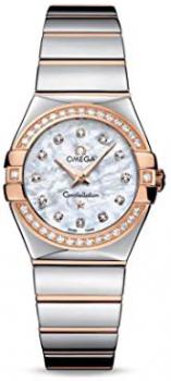 Omega Women's 12325276055005 Constellation White MOP Watch