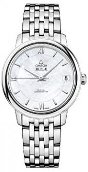 Omega Women's 42410332005001 Analog Display Swiss Automatic Silver Watch