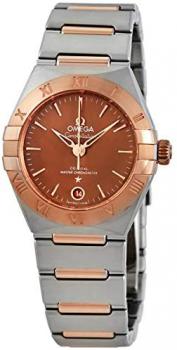 Omega Constellation Automatic Chronometer Brown Dial Ladies Watch 131.20.29.20.13.001