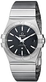 Omega Men's Constellation Co-Axial Automatic 35mm Analog Display Swiss Automatic Silver Watch