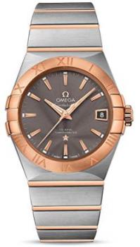 Omega Men's Constellation Swiss-Automatic Watch with Two-Tone-Stainless-Steel Strap, 19 (Model: 12320382106002)