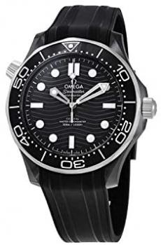 Omega Automatic Chronometer Black Dial Watch 210.92.44.20.01.001