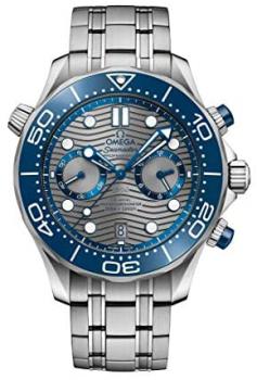 Omega Diver 300M Co‑Axial Master Chronometer Chronograph 44mm Watch 210.30.44.51.06.001