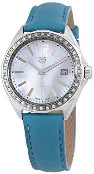Tag Heuer Formula 1 Womens Diamond 35mm Watch Blue Turquoise