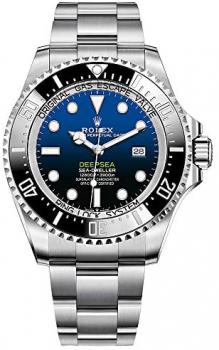 Rolex Sea Dweller Deepsea Blue Dial Oyster Bracelet Stainless Steel Mens 126660
