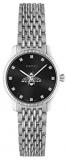 Gucci G-Timeless Black Dial Stainless Steel Women's Watch 29mm