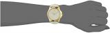 Gucci Quartz Gold-Tone and Leather Casual White Watch(Model: YA1264033)
