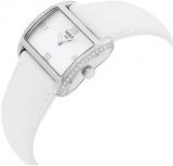 Tissot Women's T023.309.16.113.01 T-Wave Mother-Of-Pearl Dial Leather Strap Watch