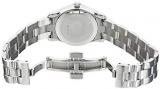 Tissot womens T-Wave Stainless Steel Dress Watch Grey T1122101111300