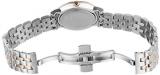 Tissot womens Carson Stainless Steel Dress Watch Grey|Rose Gold T1222102203301