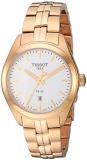 Tissot womens PR 100 Stainless Steel Dress Watch Rose Gold T1012103303101