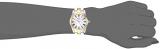 Tissot womens T-Wave Stainless Steel Dress Watch Grey|Yellow Gold T1122102211300