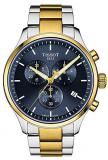 Tissot mens Tissot Chrono XL Stainless Steel Casual Watch Grey, Gold T1166172204...