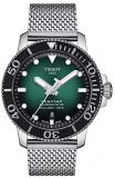 Tissot mens Seastar Stainless Steel Casual Watch Grey T1204071109100