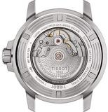 Tissot mens Seastar Stainless Steel Casual Watch Grey T1204071109100