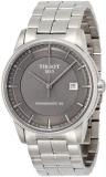 Tissot Luxury Automatic Anthracite Dial Stainless Steel Mens Watch T0864071106100