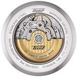 Tissot unisex-adult Viso Date Stainless Steel Dress Watch Grey T0194301103100