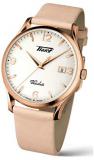 Tissot Heritage Visodate Quartz Rose Gold Leather Watch T118.410.36.277.01