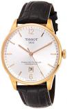 Tissot Men's T0994073603700 Chemin Des Tourelles Powermatic 82 Analog Display Swiss Automatic Brown Watch