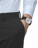 Tissot mens Gentleman Quartz Stainless Steel Dress Watch Brown T1274101603101