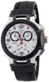 TissotT0484172703700 T-Race Quartz White Chronograph Dial Watch