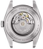 Tissot mens Gentleman Stainless Steel Dress Watch Grey T1274071105100