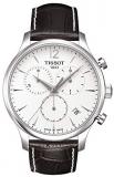 Tissot mens Tissot Tradition stainless-steel Dress Watch Brown T0636171603700