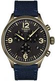 Tissot mens Tissot Chrono XL Stainless Steel Casual Watch Blue T1166173705701