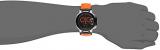 Tissot Men's T0484172705704 T-Race Two-Tone Stainless Steel Watch with Orange Rubber Band