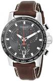 Tissot mens Supersport Stainless Steel Casual Watch Brown T1256171605101