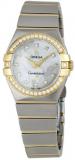 Omega Women's 123.25.27.60.55.003 White Mother-Of-Pearl Dial Constellation Watch