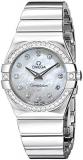 Omega Women's 123.15.27.60.55.003 Constellation Polished 27mm Analog Display Quartz Silver Watch