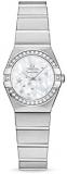 Omega Constellation Star Mother of Pearl Dial Stainless Steel Ladies Watch 12315246005003