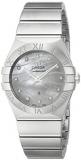Omega Women's 12310276055003 Constellation Analog Display Swiss Quartz Silver Watch