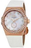 Omega Constellation Mother of Pearl Diamond Dial Ladies Watch 123.58.35.20.55.001