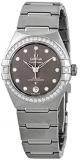 Omega Constellation Automatic Chronometer Diamond Grey Dial Ladies Watch 131.15.29.20.56.001