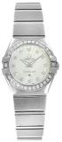 Omega Constellation 123.15.24.60.55.002 24mm Steel Diamonds Luxury Watch