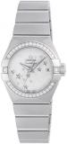 Omega Constellation Automatic Diamond Mother of Pearl Dial Ladies Watch 123.15.27.20.05.001